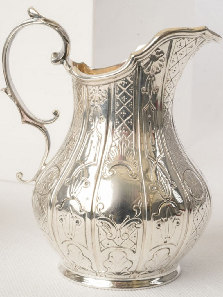 Finely detailed Victorian tableware