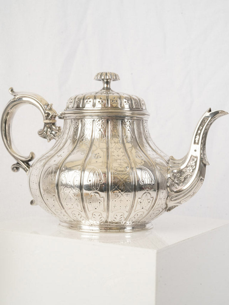 Ornate Victorian tea and coffee