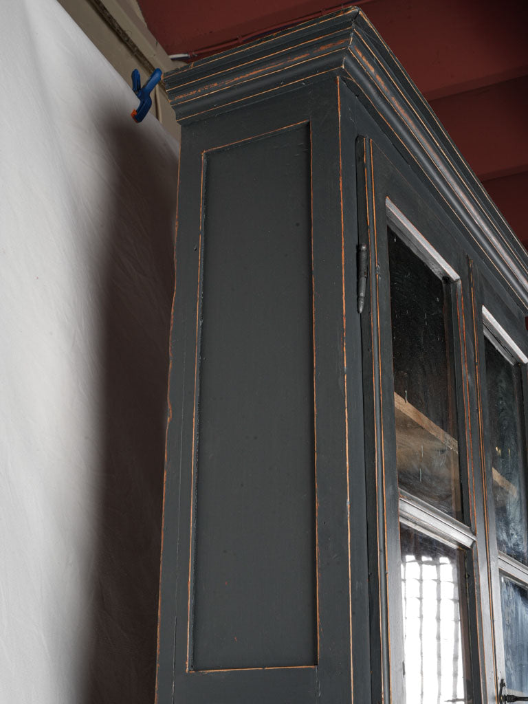 Ornate glass detail cabinet  