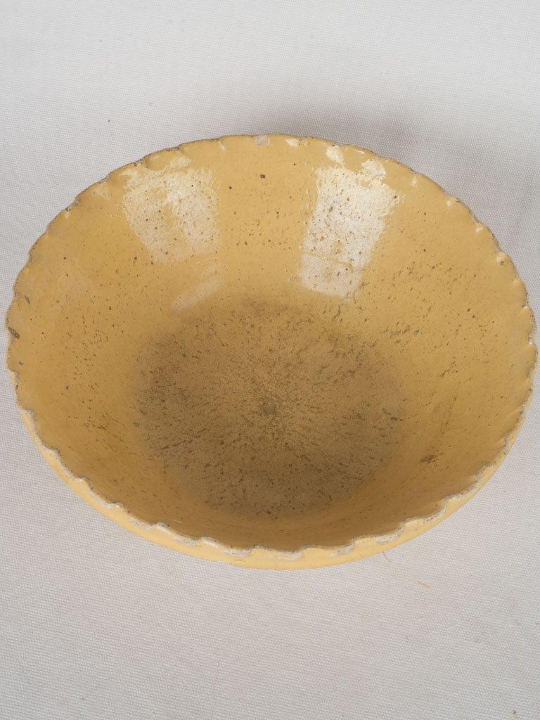 Traditional French ceramic serving dish