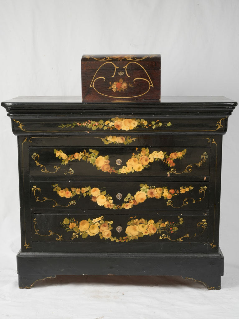 Vintage personalized Louis Philippe chest