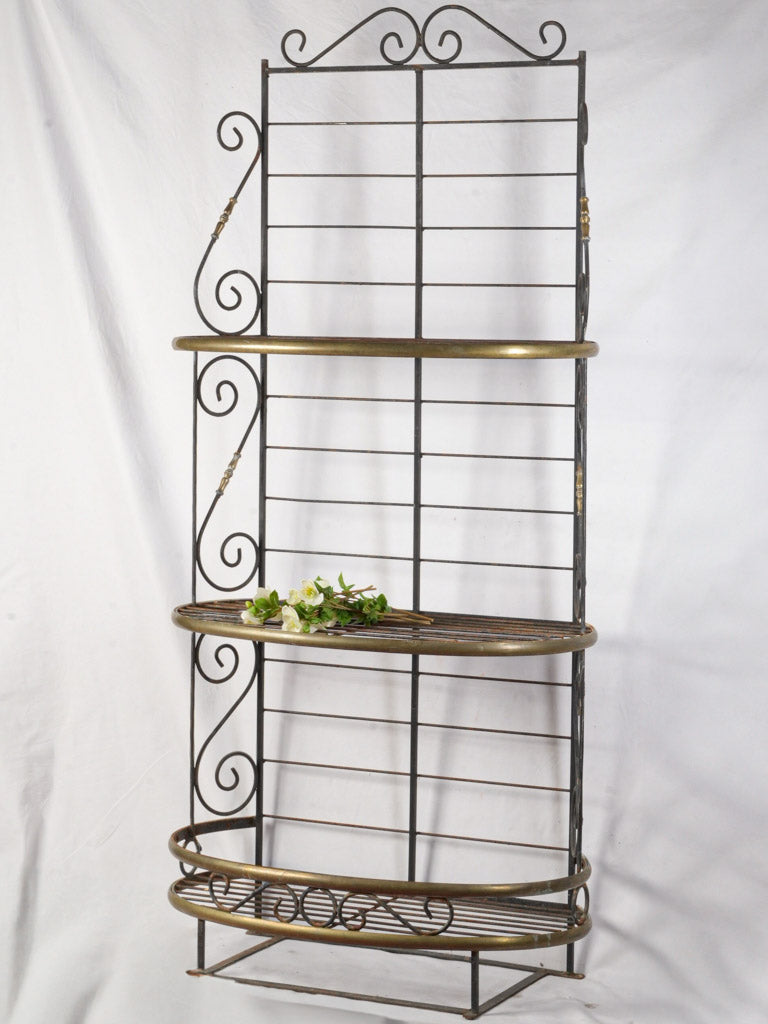 Sophisticated scrollwork metal furniture