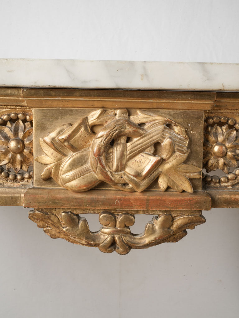 Music-themed trophy Louis XVI table