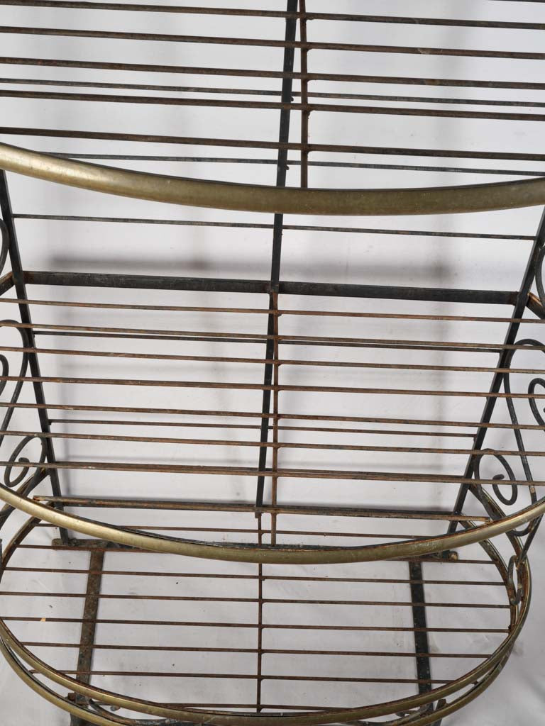 Stylish vintage decorative storage rack  