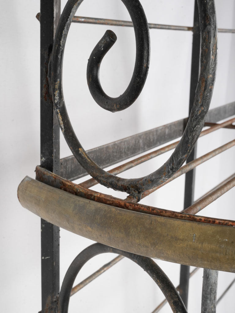 Charming decorative scrollwork iron furniture  