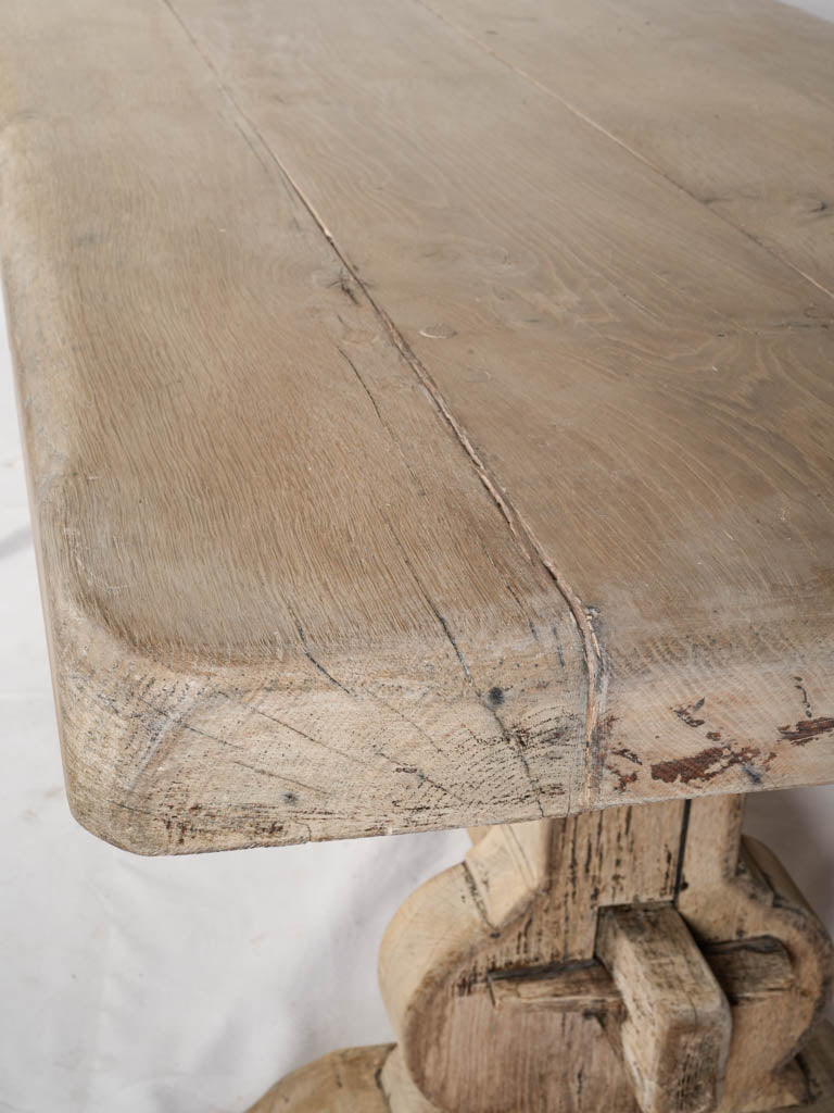 Timeless design oak dining table  