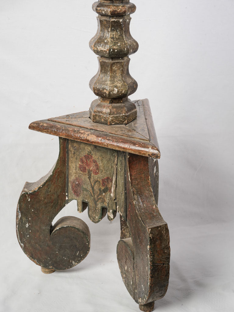 Historic Italian Baroque candle holder
