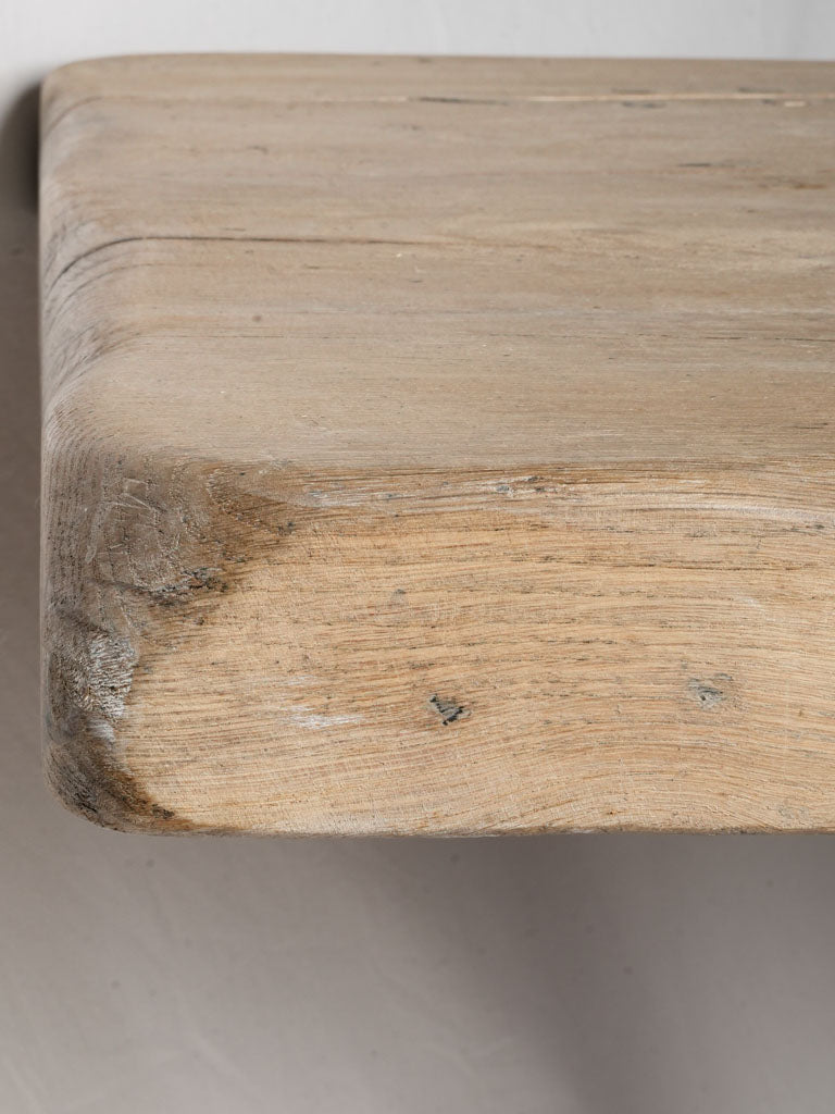 Heritage-inspired oak dining table  
