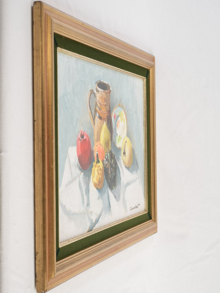 Delightful composition with apples and lemons