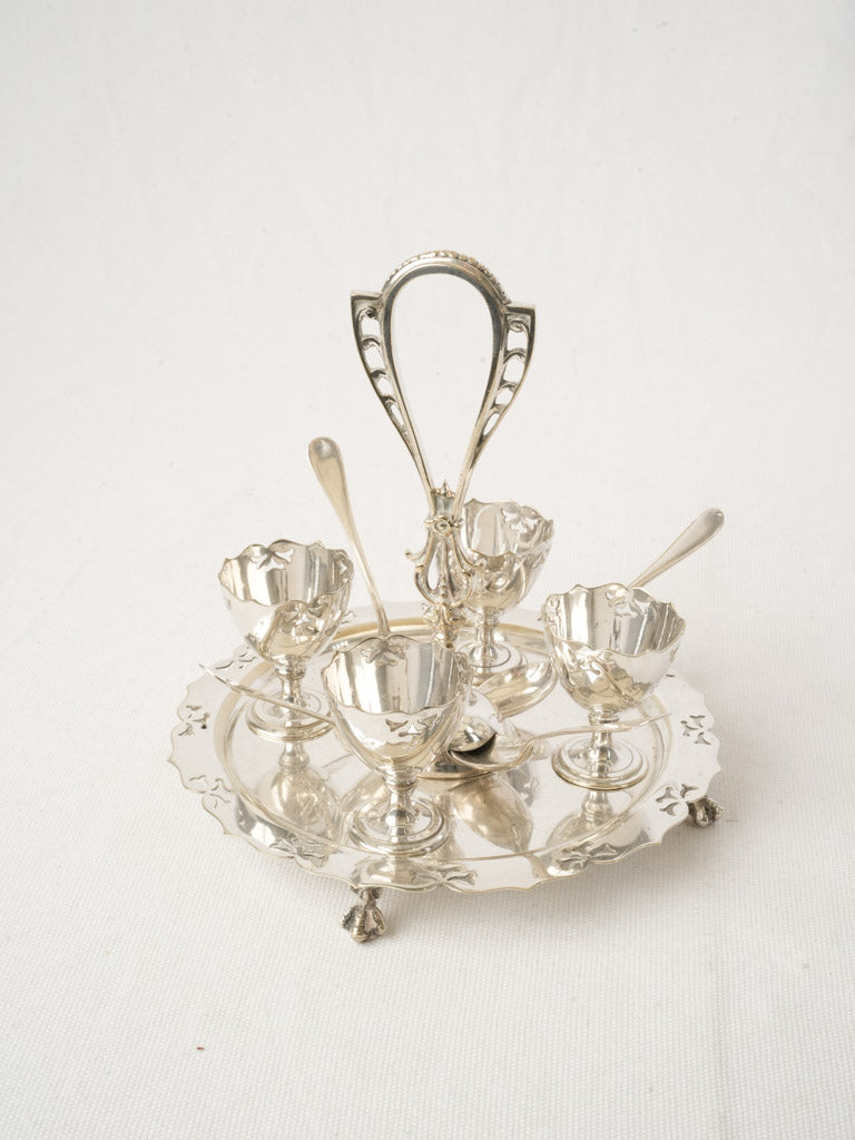 Elegant English egg set collection