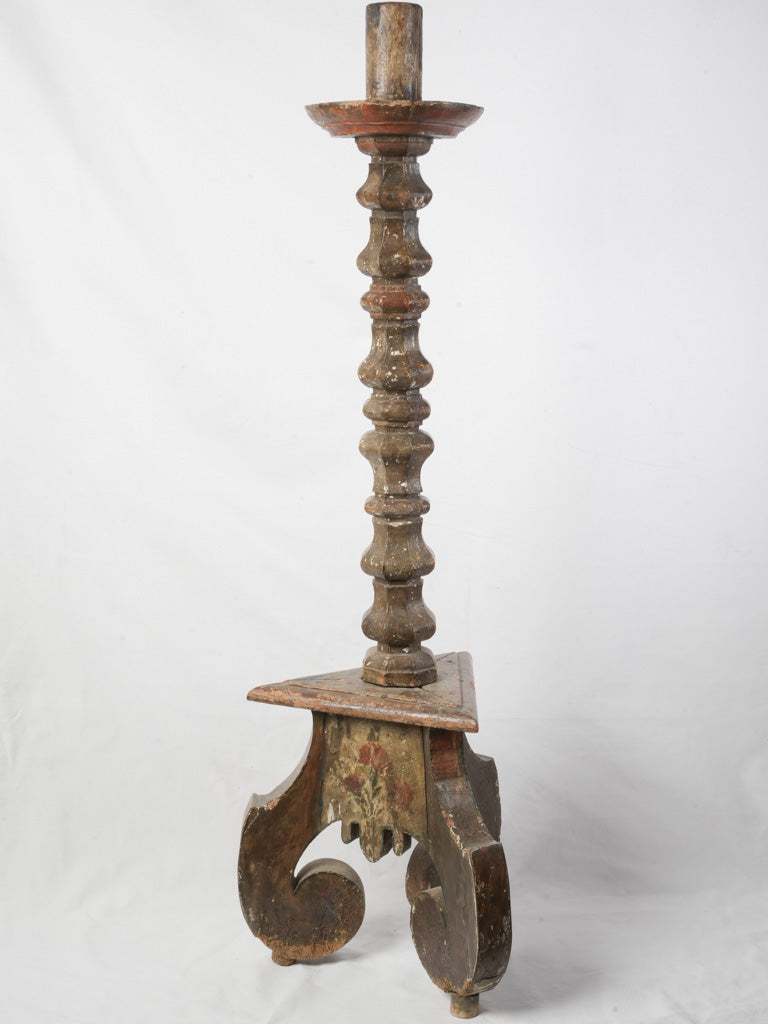 Ornate 17th-century candelabrum masterpiece
