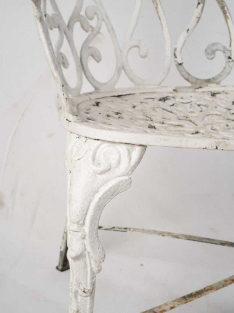 Whimsical versatile aluminum garden bench  