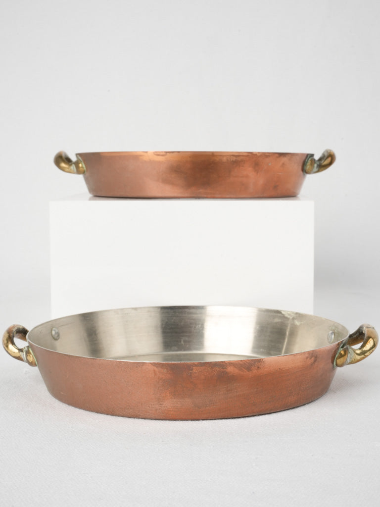 Timeless riveted brass handle sets