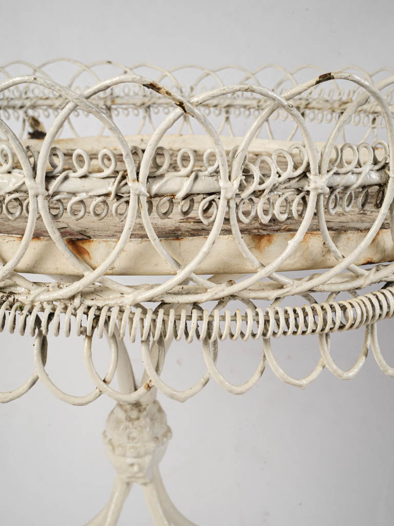 Weathered charm French plant holder  