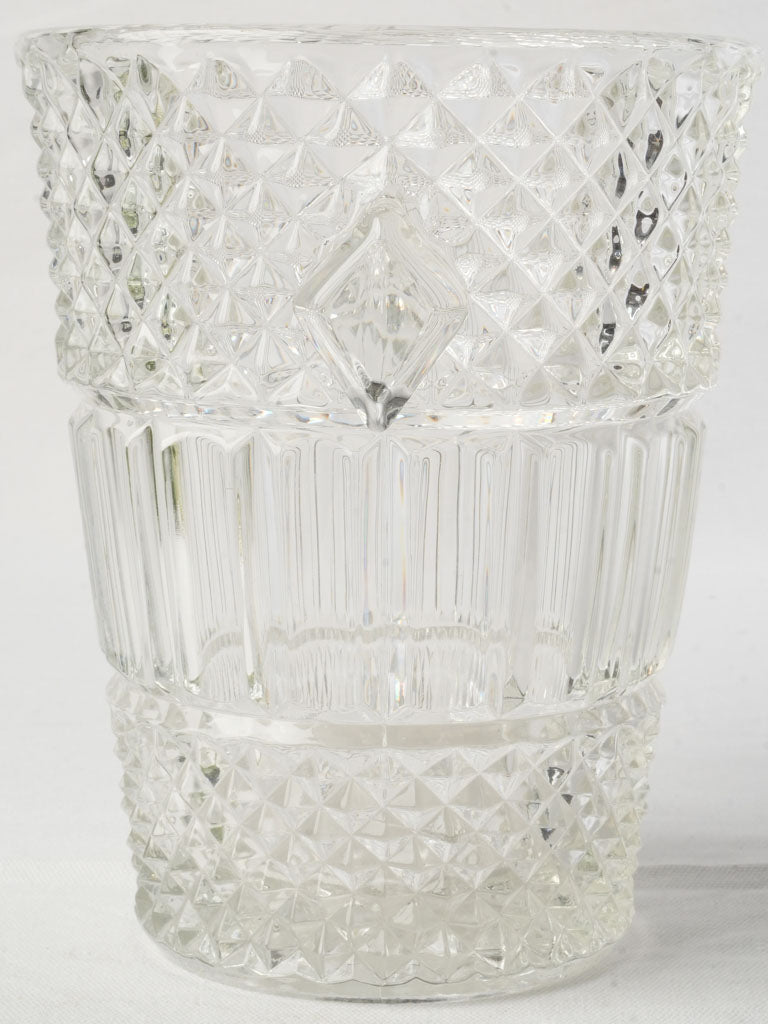Classic 1970s glass vase
