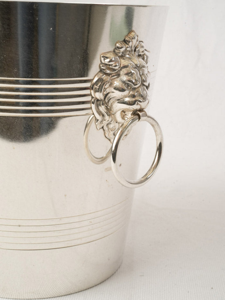 Charming vintage silver champagne vessel