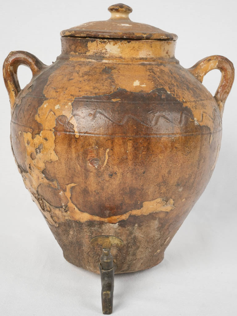 Southwestern vintage vinegar storage vessel