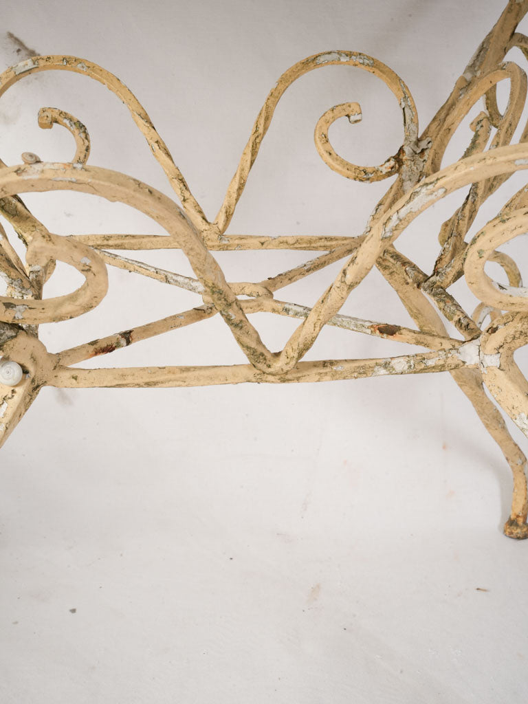 Historic French garden seating set
