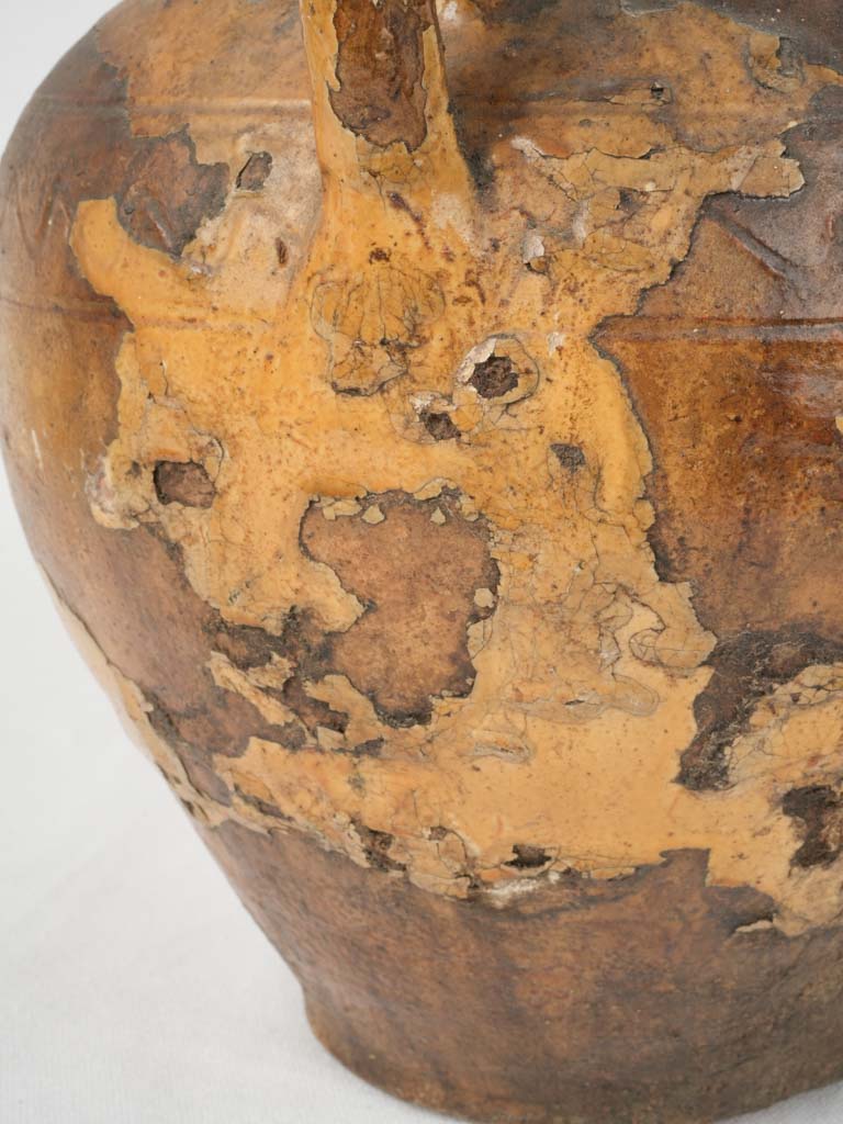 Characterful antique Southwest French terracotta pot