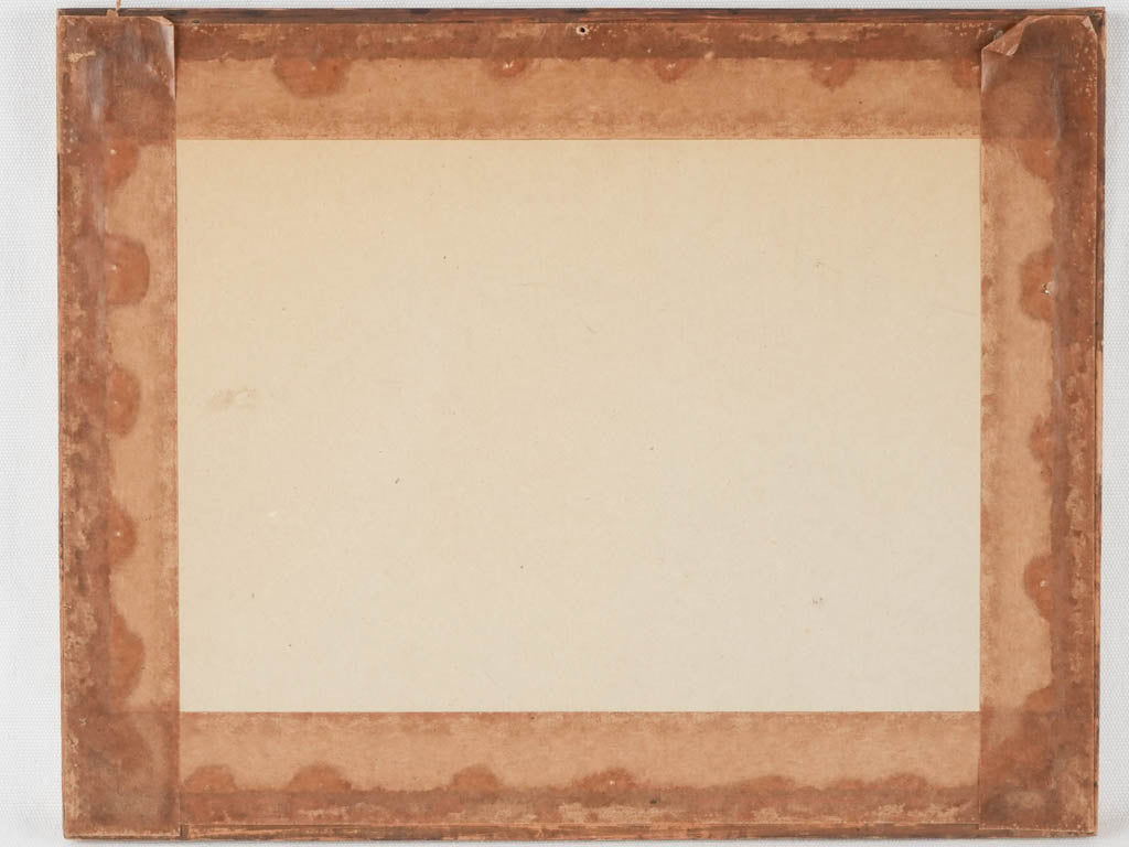 Timeless cauliflower-infused chromolithograph collectible