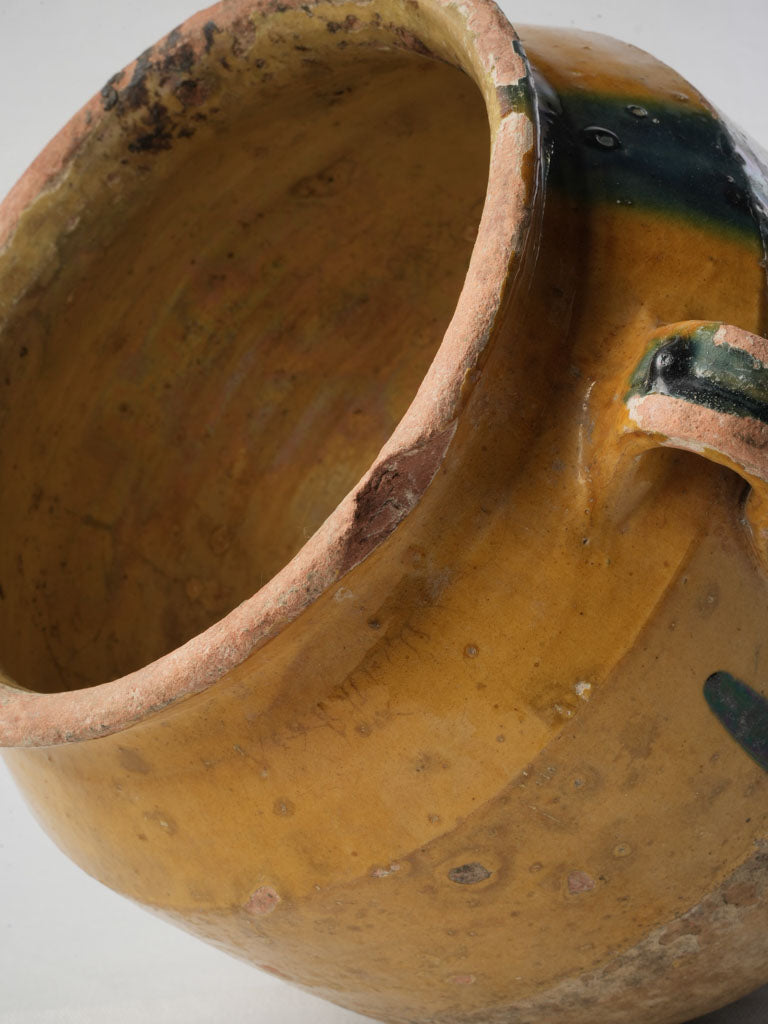 Authentic French terracotta jar