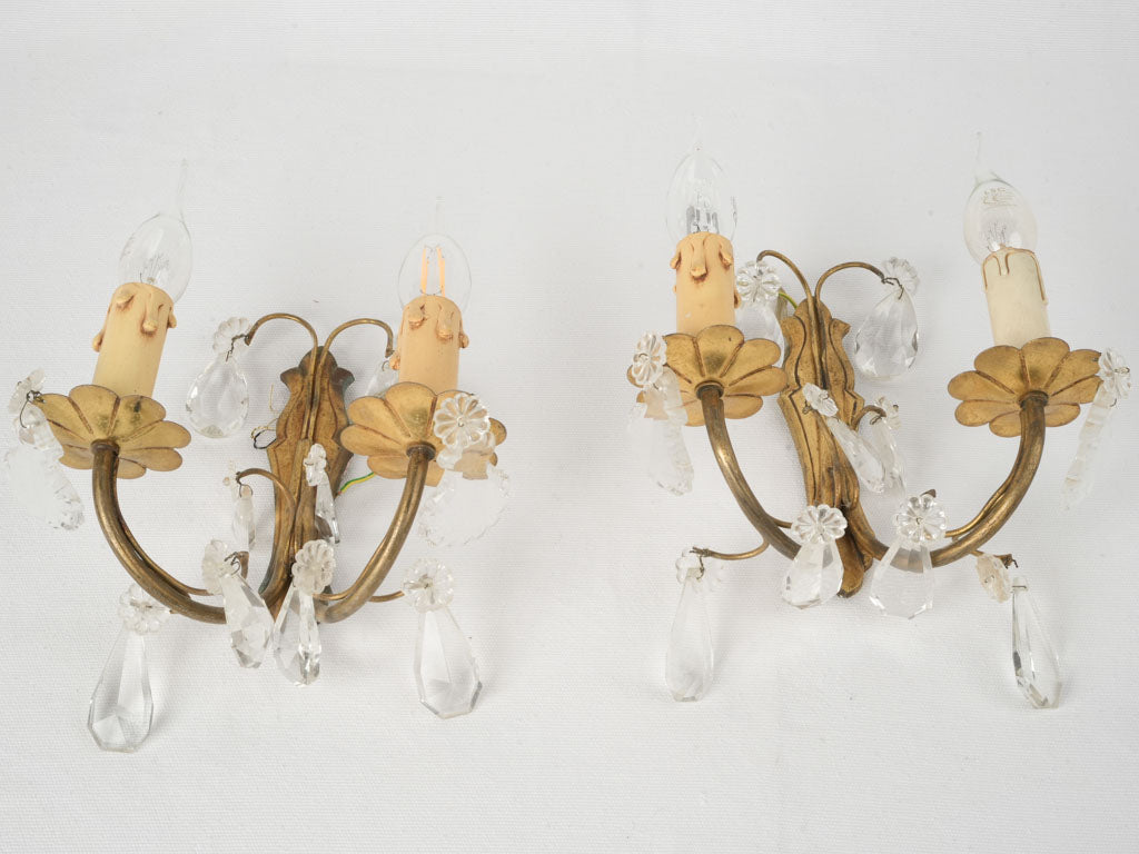 Decorative classic French sconces