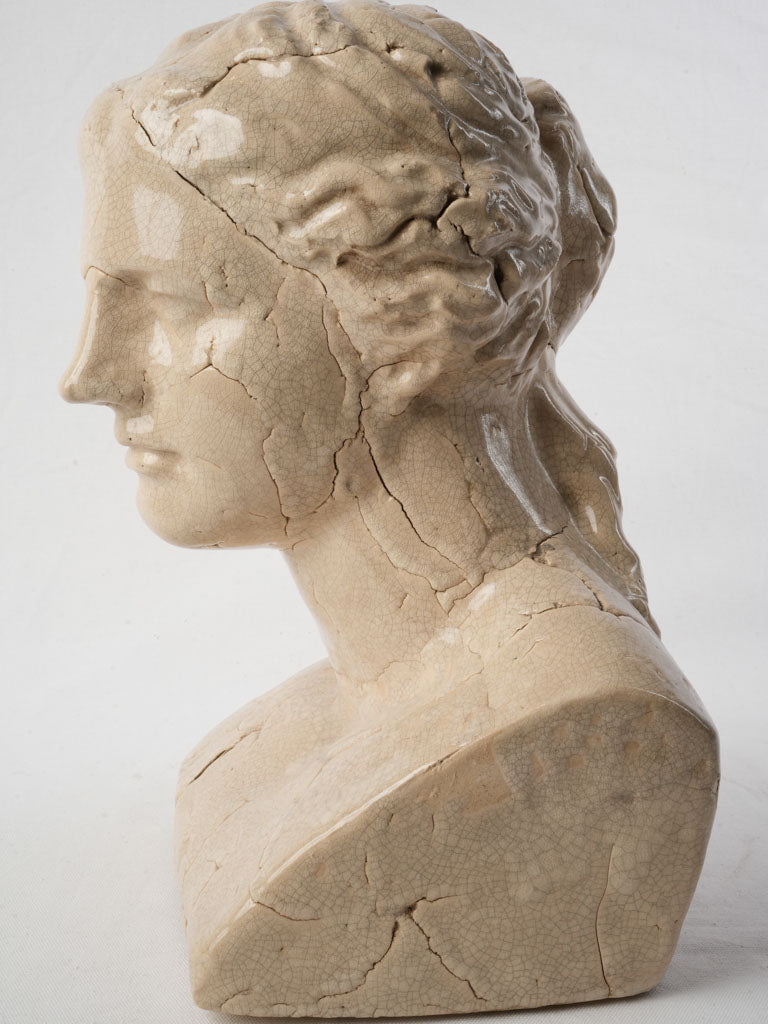 Classical serene ceramic artwork