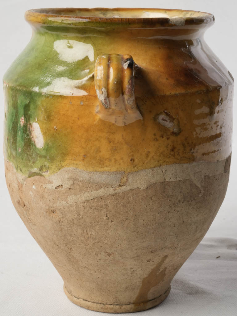 Elegant aged decorative antique pottery