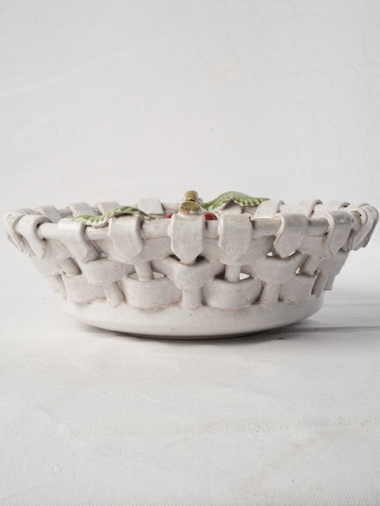 Textured vintage artisanal ceramic