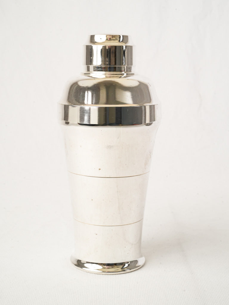 French Silver-Plated Cocktail Shaker by Saint Médard - 9½"