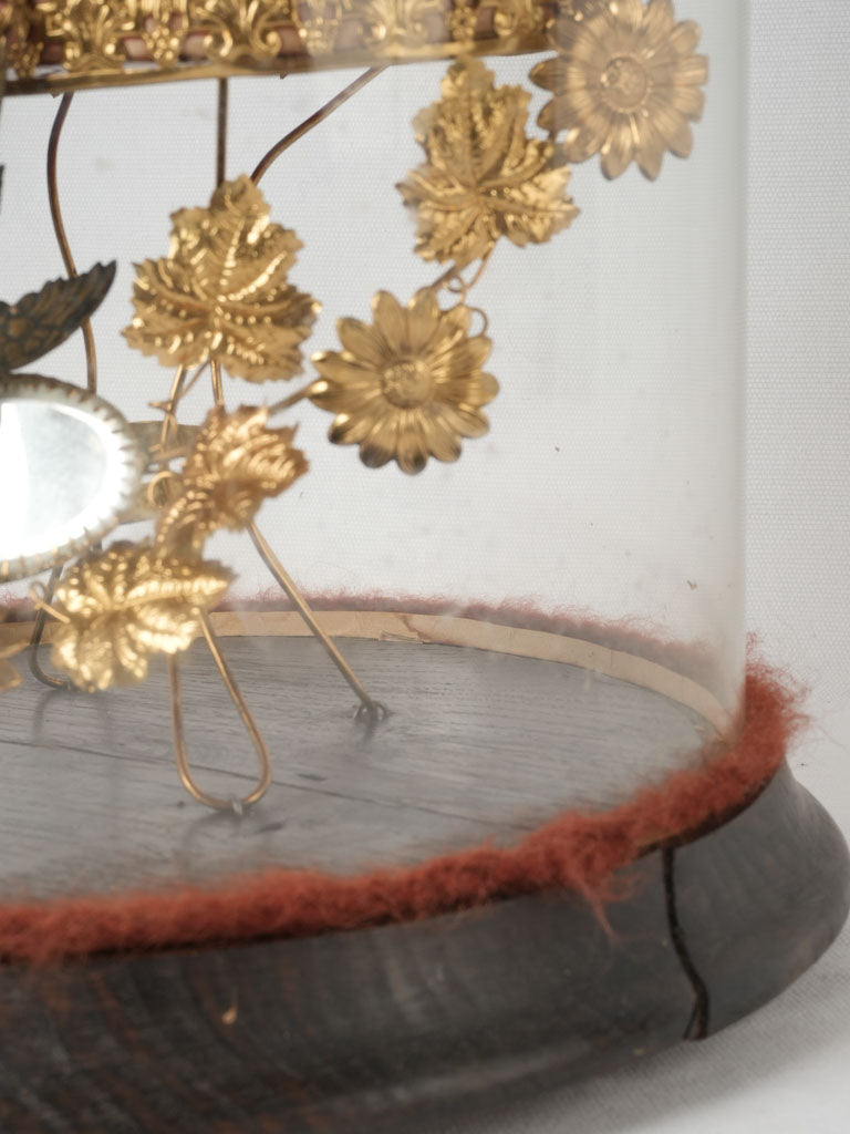 Exquisite Wax Flower Marriage Dome