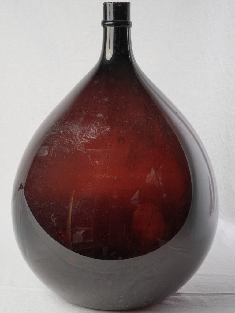 Rare late 19th-century demijohn