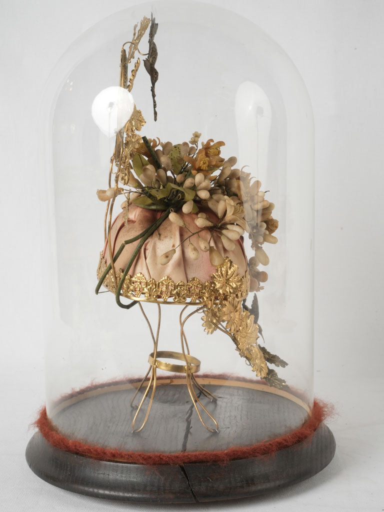 Nineteenth Century Wax Flower Dome