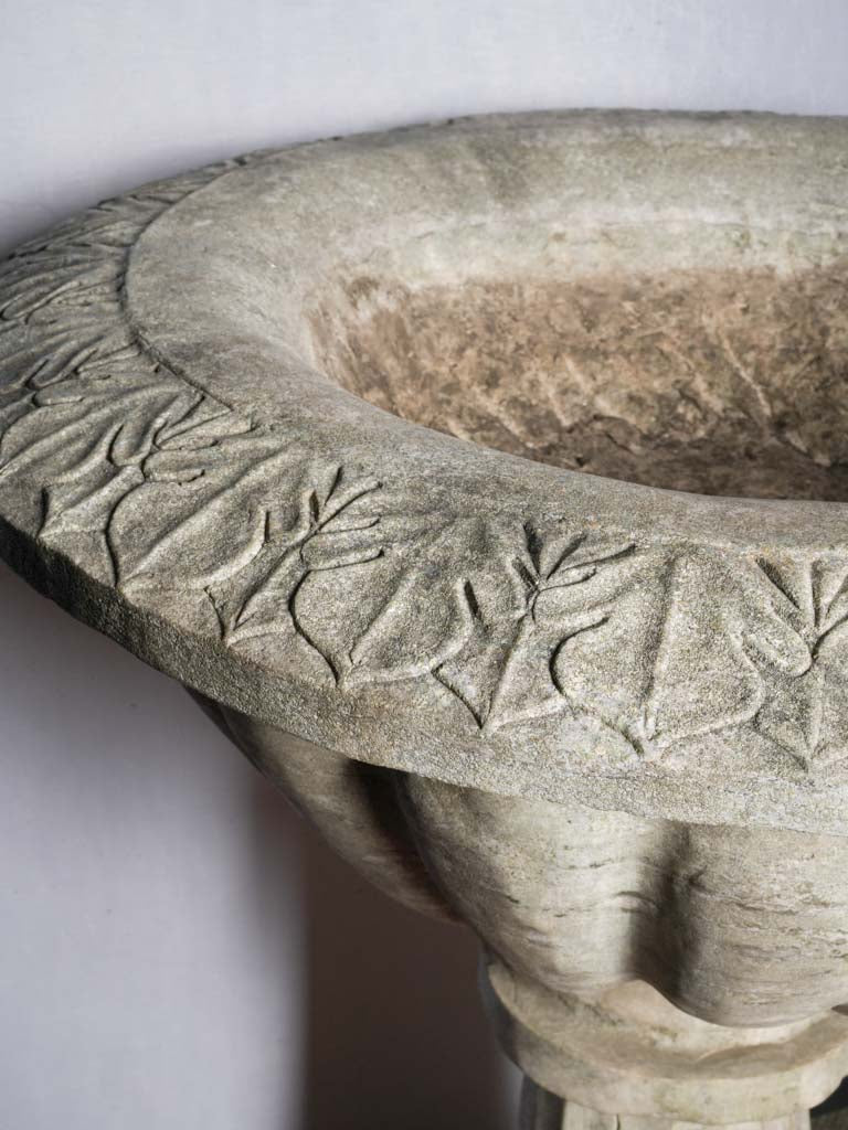 Authentic historic decorative garden piece