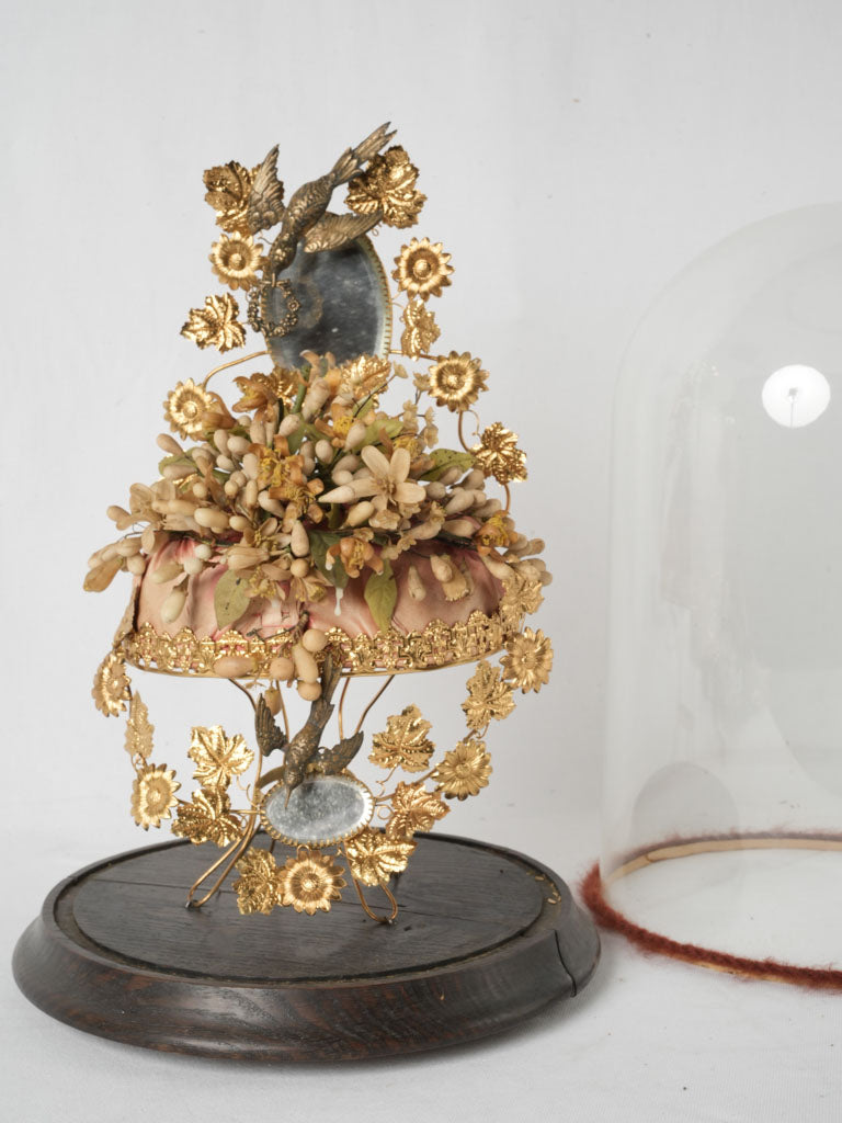 Vintage Large Round Wedding Dome