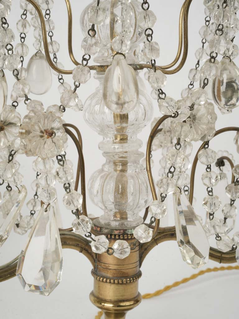 Symmetrical two-light candelabra