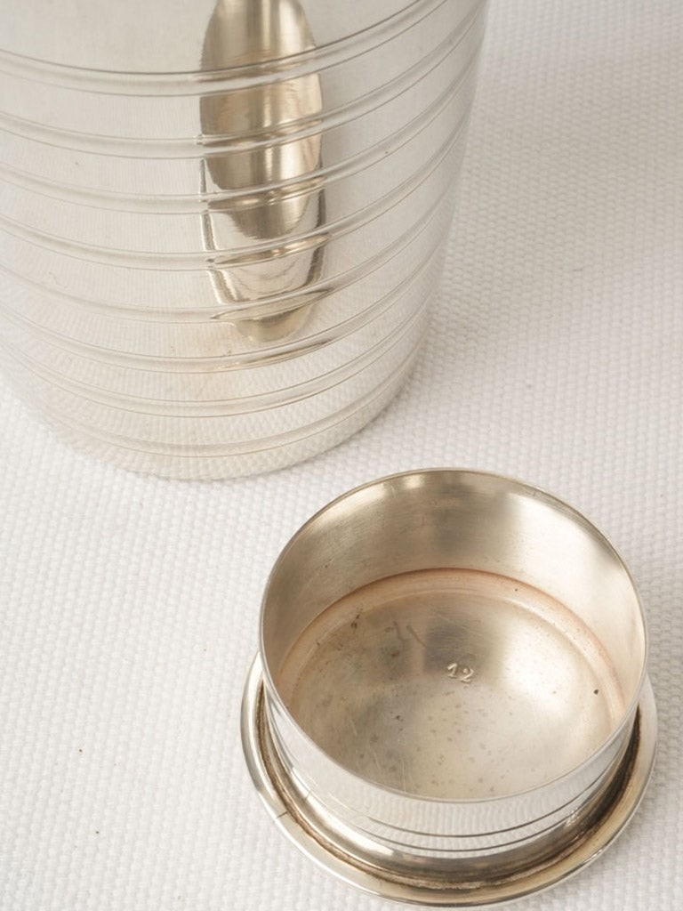 Classic Art Deco cocktail shaker