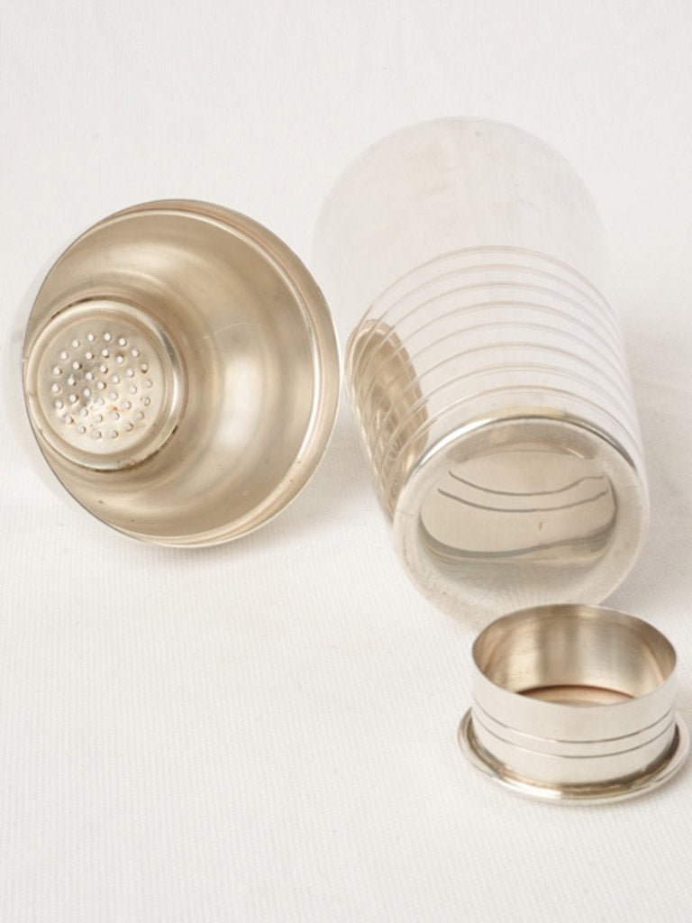 Architectural French cocktail shaker