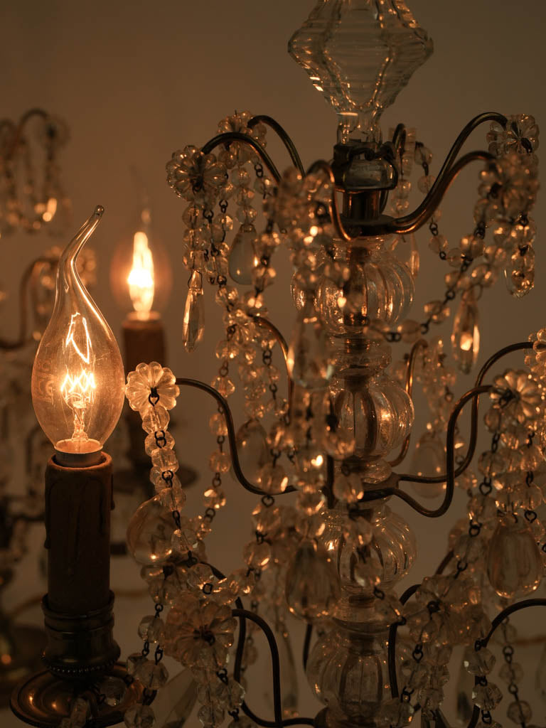 Decorative vintage mantel lamps