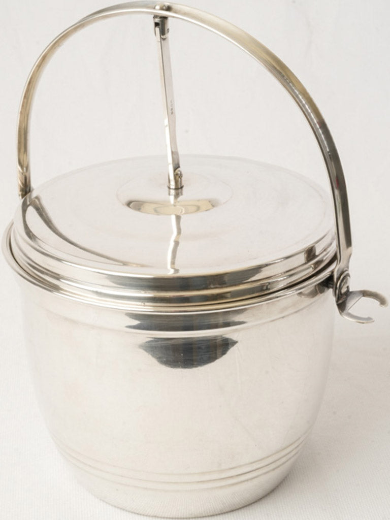Art Deco-inspired ice bucket
