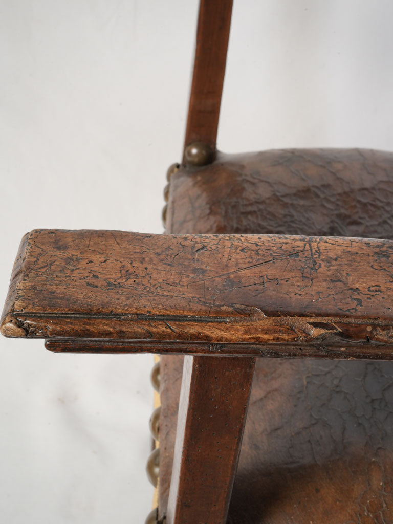 Elegant decorative fringe armchair