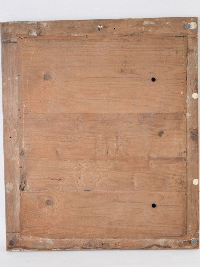 Vintage French gilt-plastered wall mirror
