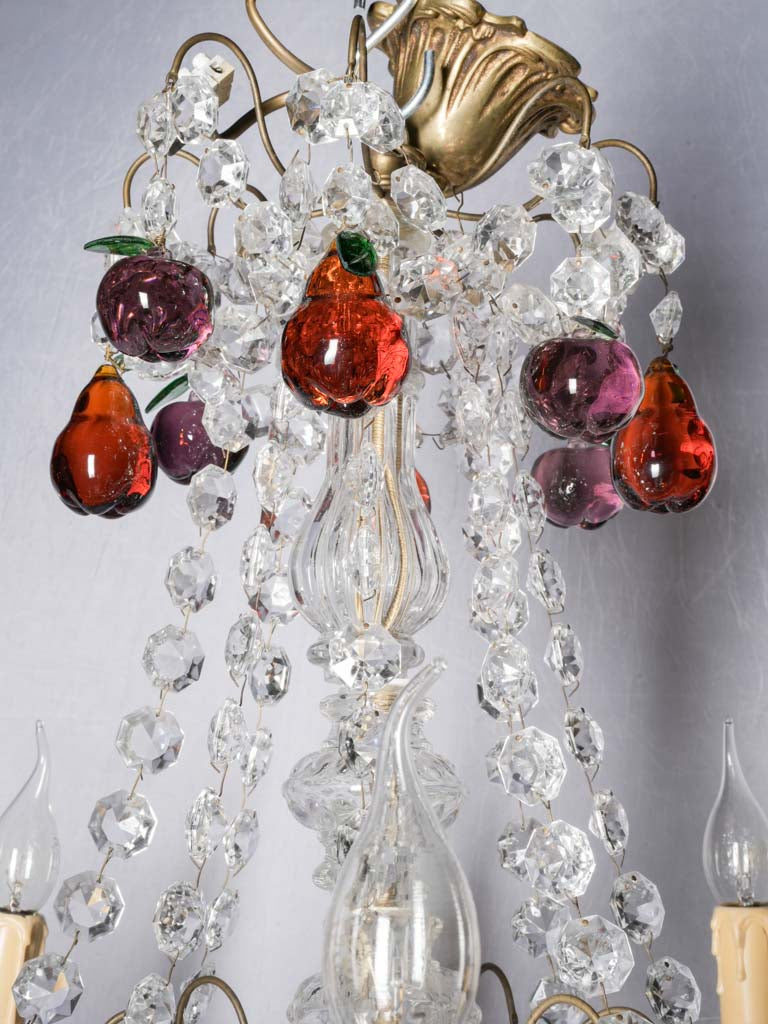 Eye-catching colored glass pendants  