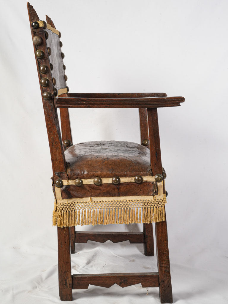 Historic furniture piece Baroque armchair