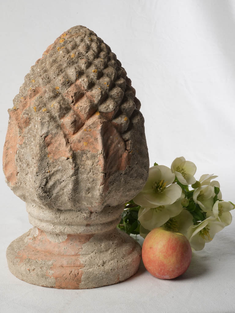 Antique Terracotta Architectural Finial c. 1900 - 15"