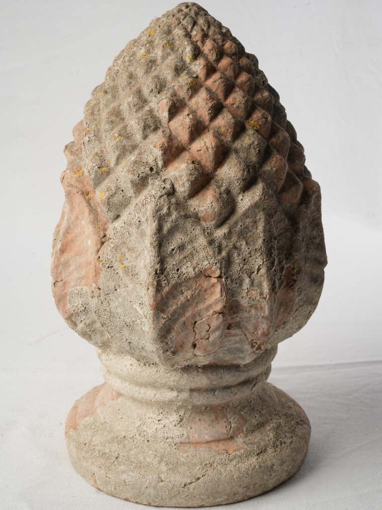 Antique Terracotta Architectural Finial c. 1900 - 15"