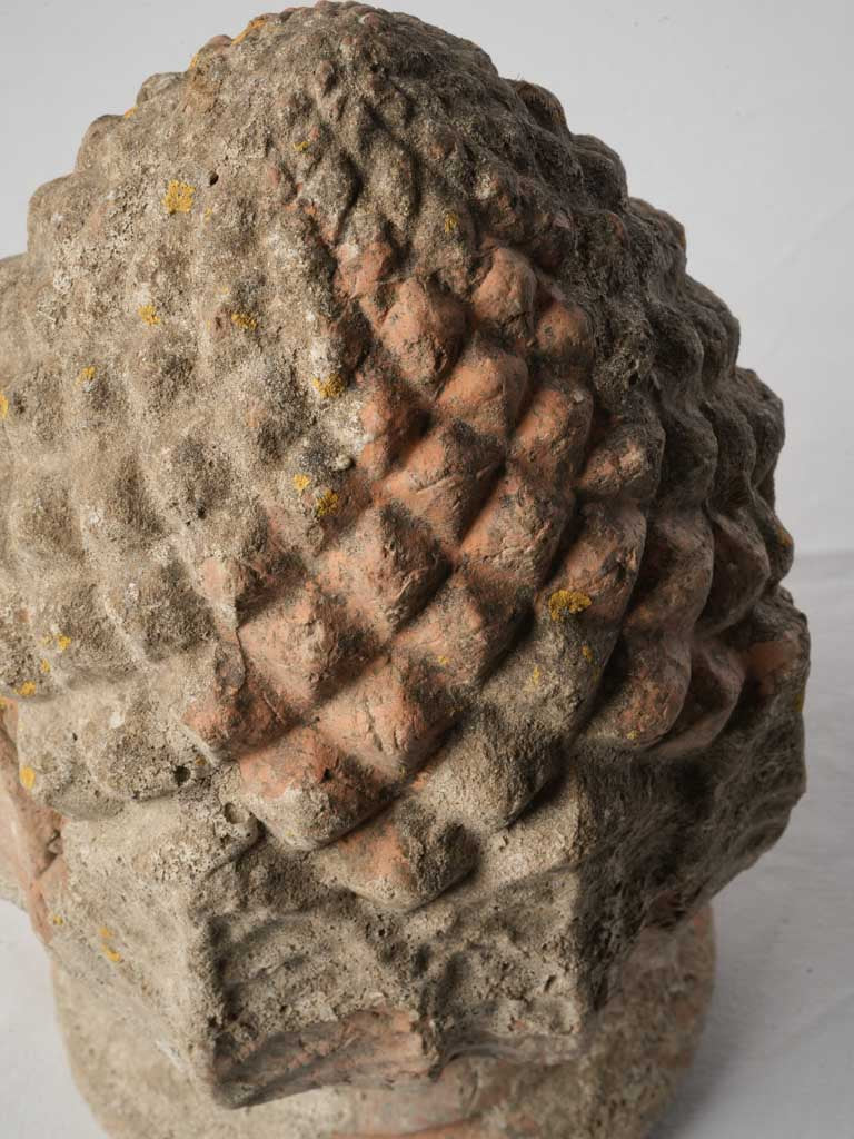 Antique Terracotta Architectural Finial c. 1900 - 15"