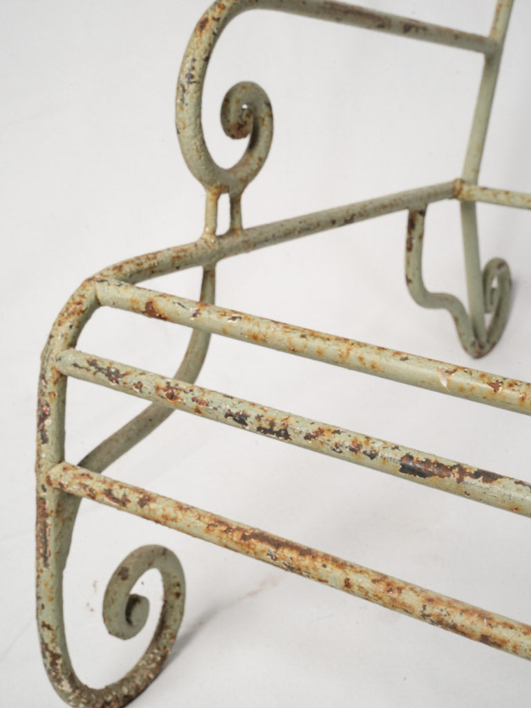 Creamy lacquered romantic armchair frames