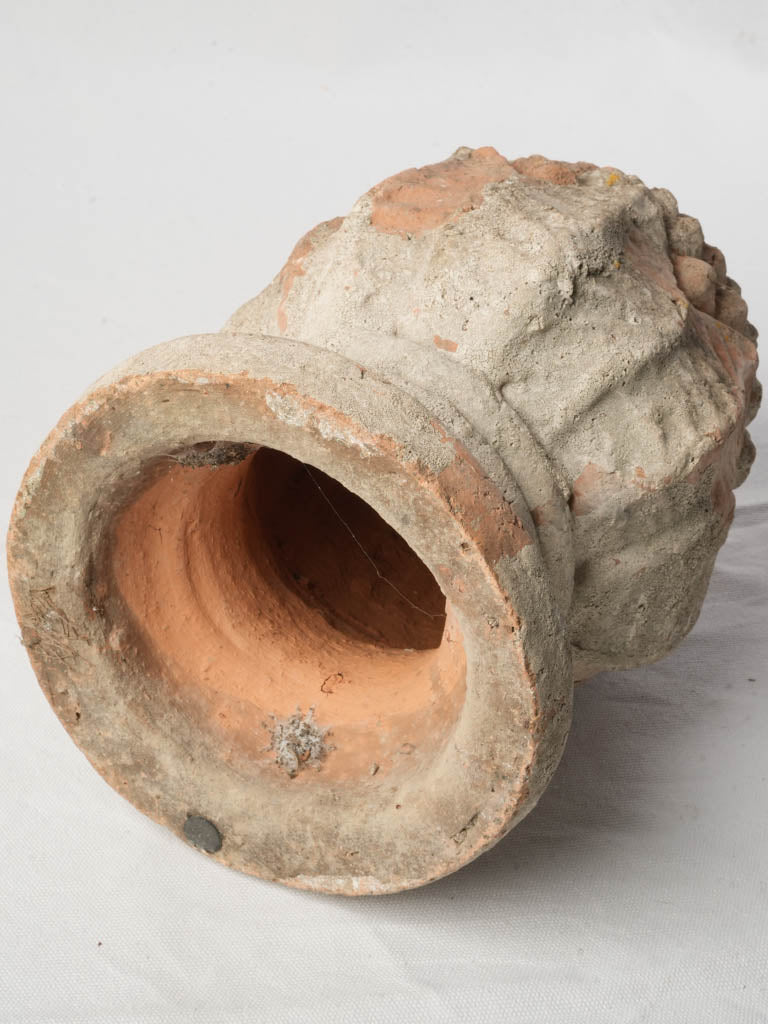 Antique Terracotta Architectural Finial c. 1900 - 15"