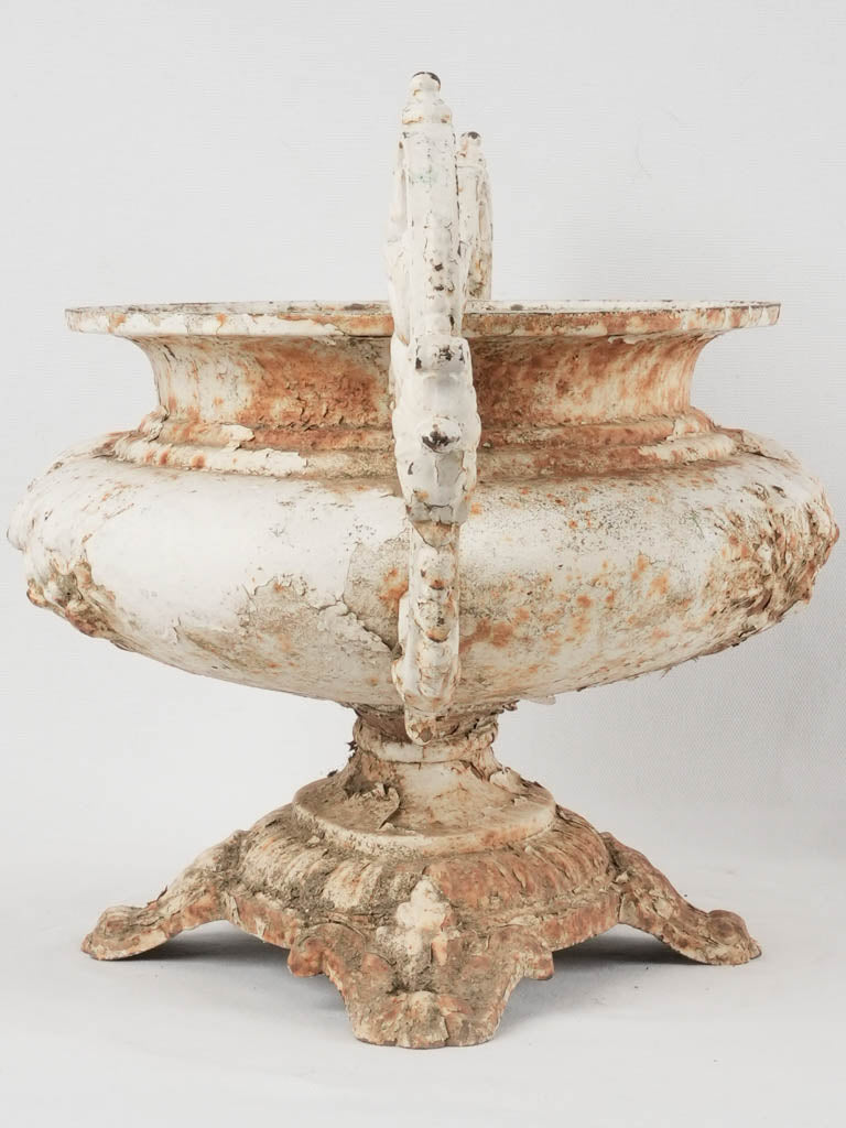 Vintage patina Medici-style urn
